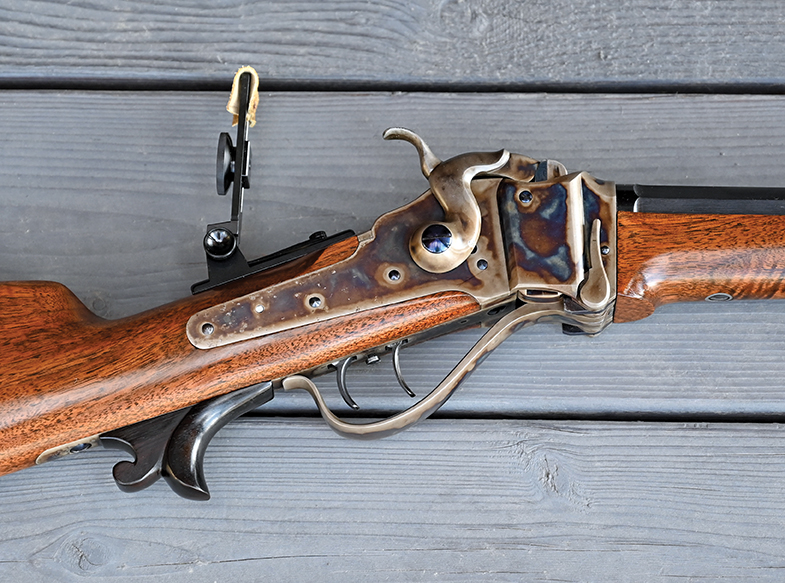 The Freund conversion to the Model 1874 Sharps rifle.